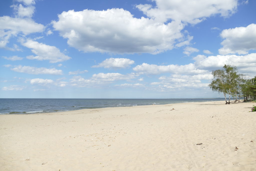 plaża w Gdańsku