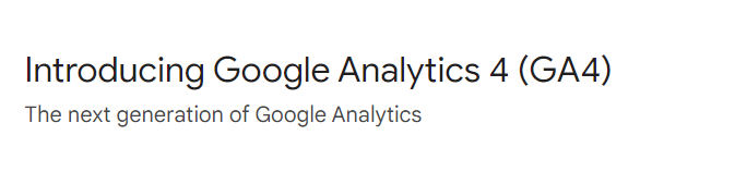 Google GA4 - Universal Analytics