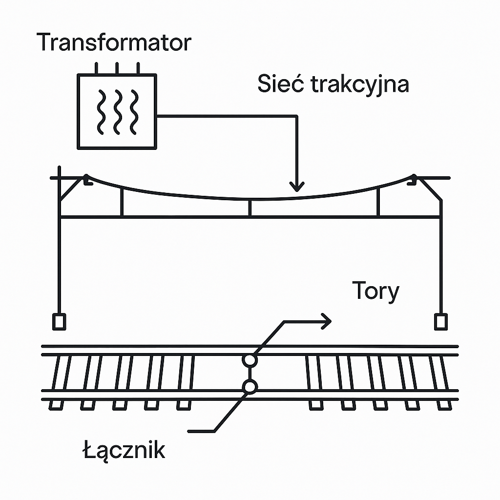 Elektryczna sieć trakcyjna 600V, 750V oraz&nbsp;kolejowa 3000V – jak to&nbsp;działa?