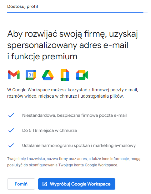Google WorkSpace